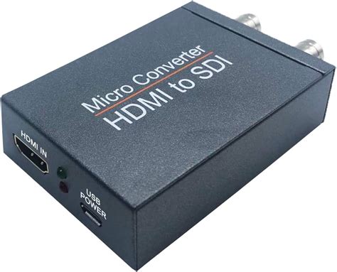 Amazon Micro コンバーター HDMI SDI変換器 1つのHDMI 2つのSDI出力 自動フォーマット検出 3G HD