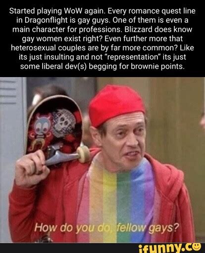 Started Playing WoW Again Every Romance Quest Line In Dragonflight Is Gay Guys One Of Them Is