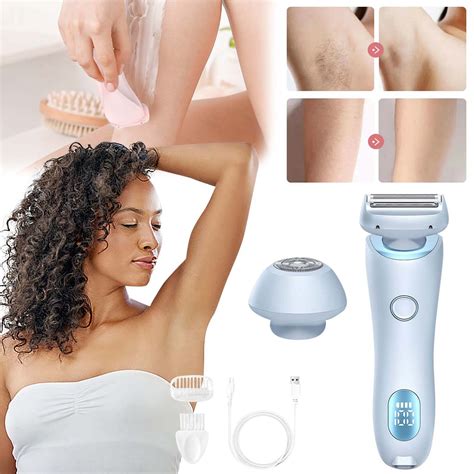 Hair Removal Device Women S Private Hair Shaver Three In One Purpose Electric Shaver Bikini Area