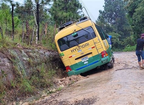 Lluvias Provocan Estragos En Carretera De Erandique Lempira