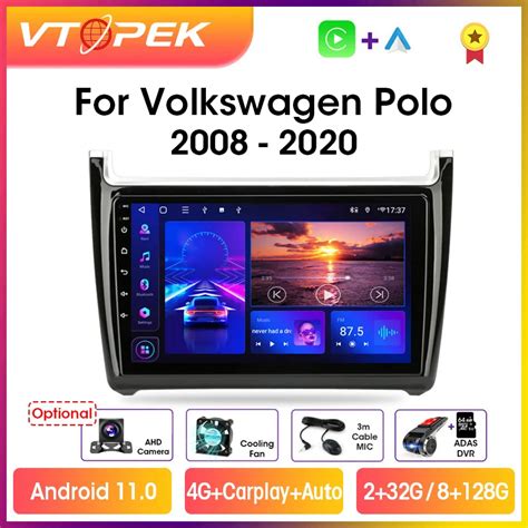 Vtopek Radio Multimedia con GPS para coche reproductor de vídeo con