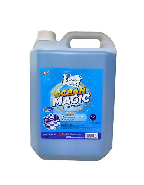 Floor Cleaner - Ocean Magic SNOWY 5 Ltr | Al Mas Cleaning Mat Tr Sole Proprietorship LLC