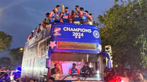 Watch Fans Go Crazy In Victory Parade To Celebrate T World Cup