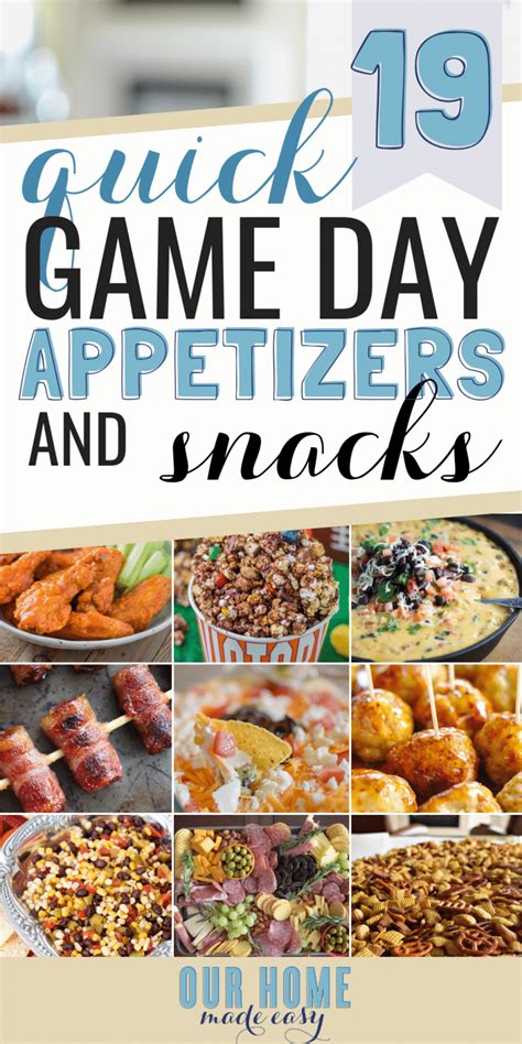 The 20 Easy Game Day Snacks You Need To Try Healthy Superbowl Snacks