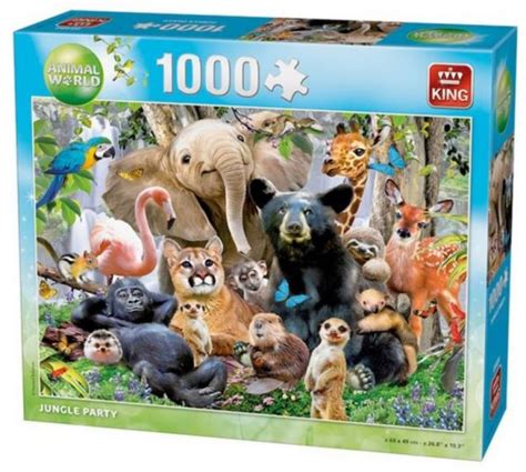 Puzzle Fête de la jungle 1 000 pieces PuzzleMania fr