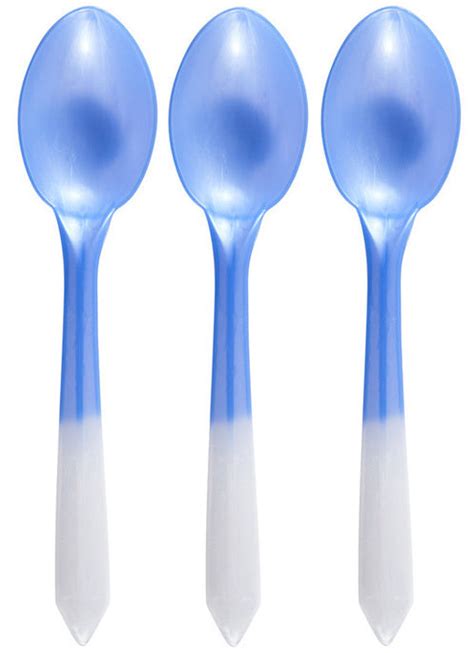 Color Changing Spoons (Clear to Blue) – MyYogurtSupplies.Com