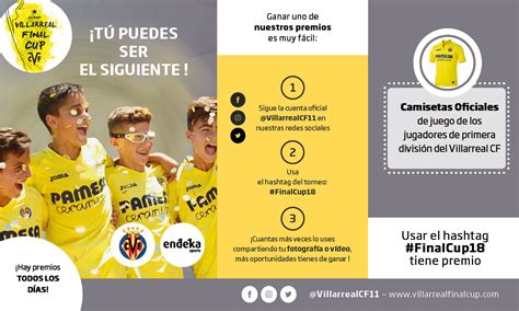 Villarreal CF Campus y Torneos TÚ PUEDES SER EL SIGUIENTE