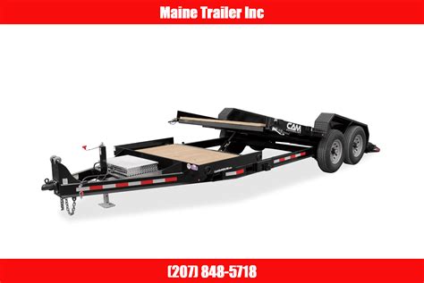 2023 Cam Superline 7 Ton Tilt Trailer Split Deck 85 X 154 Maine