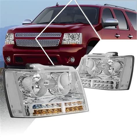 Amazon Pm Performotor Led Drl Headlights Assembly Compatible With