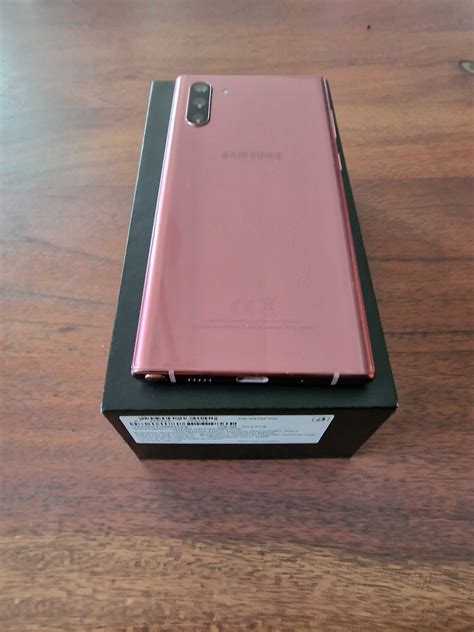 Смартфон Samsung Galaxy Note 10 256gb 8gb Ram Aura Pink гр София