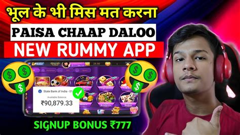 777 Bonus New Rummy App Today New Teen Patti App 2024 Teen Patti