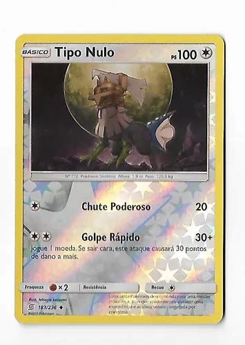 Pokemon Tipo Nulo Reverse Foil Sol E Lua Sintonia Mental Fre Mercadolivre