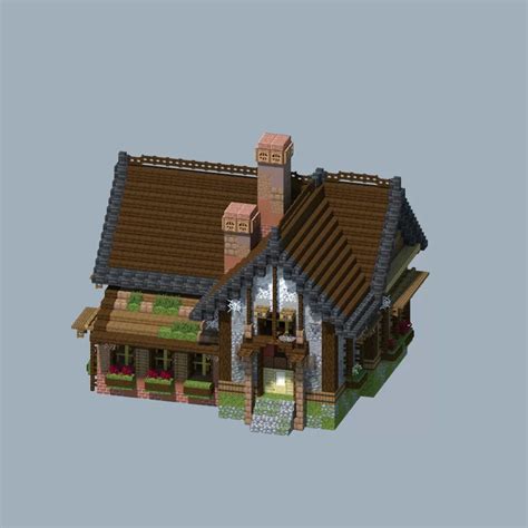 Spruce house! Minecraft Map