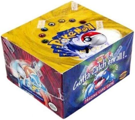 Base Set Booster Box Revised Unlimited Edition Base Set Pokemon