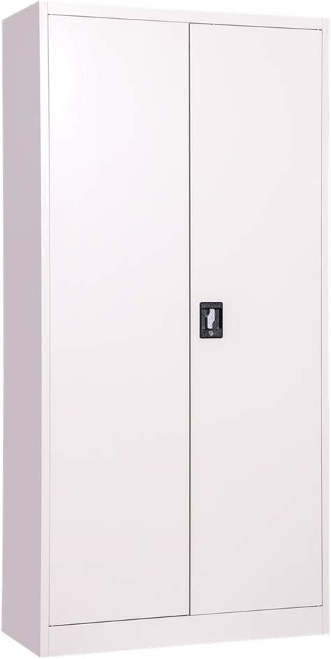 Buy Mmt Furniture Designs Grey Metal Steel Cupboard Door Lockable