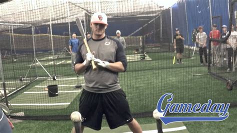 Gameday Baseball Mlb Clinics 2 Tee Drill Youtube