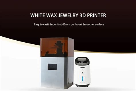 Easy To Cast Jewelry Wax Dlp 3d Printer For Jewelry White Wax Fast