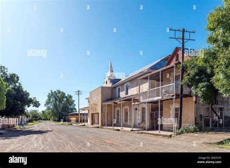 Jagersfontein South Africa Feb 21 2023 A Street Scene With The