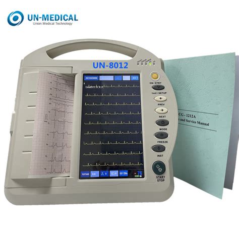 Portable 12 Channel 12 Leads Ecg Machine Electrocardiograph China