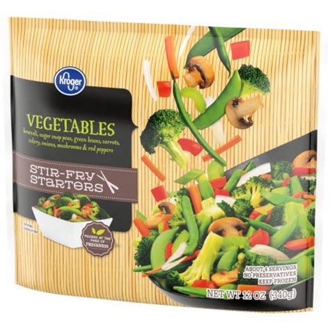 Kroger Stir Fry Starters Frozen Vegetables Oz Qfc