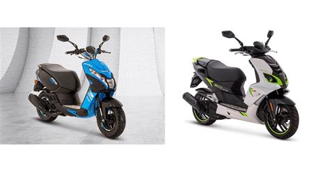 Motorrad Vergleich Peugeot Streetzone Naked Vs Peugeot Speedfight T