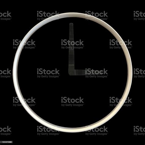 Three Oclock Black Background Stock Photo Download Image Now 3 O