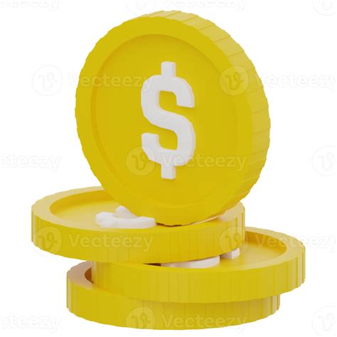 Coins 3d Illustration 10794620 Png