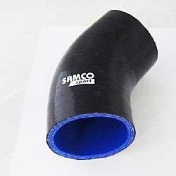 Inch Diameter Silicone Hose Black Degree Elbow With Inch Legs