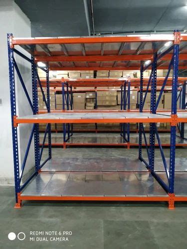 Mild Steel Heavy Duty Shelving Racks For Warehouse Storage Capacity