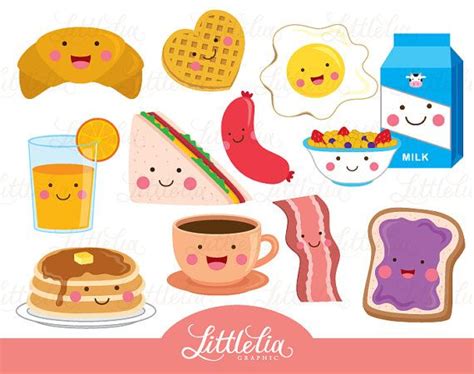 cute breakfast food clip art - Clip Art Library