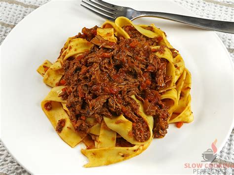 Slow Cooker Beef Ragu - Slow Cooking Perfected