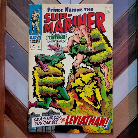 Sub Mariner Vg Fn Marvel Battle Vs The Leviathan John