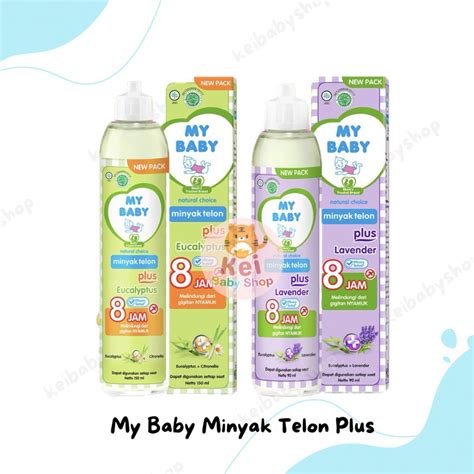 Jual My Baby Minyak Telon Plus Ml Ml Ml Eucalyptus Lavender