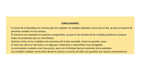 Los Centros Urbanos Y Principales Ciudades Del Ecuador De La Poca