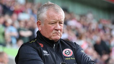 Sheffield United Boss Chris Wilder Joins Efl Chiefs In Blasting