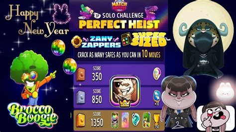 Perfect Heist Zany Zappers Super Sized Brocco Boogie Match