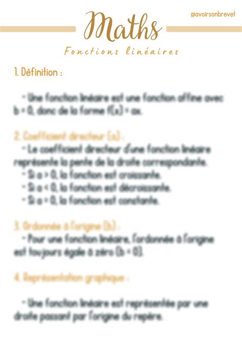 SOLUTION Fonctions Lineaires Studypool