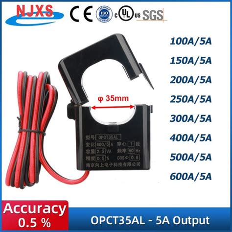 Split Core Current Transformer Suppliers AC Clamp On CT OPCT35AL 100A