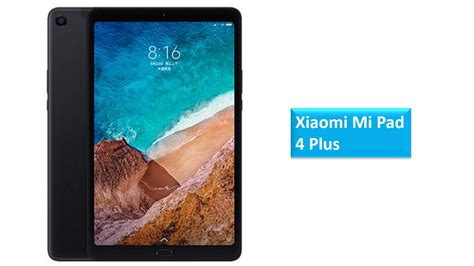 Xiaomi Mi Pad 4 Plus announced with 10.1-inch display and fingerprint ...