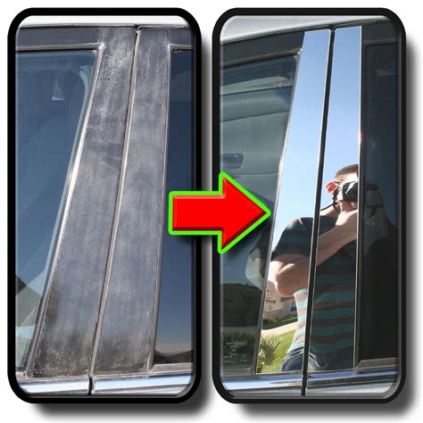 Chrome Pillar Trim For Ford Explorer Sport Trac Truck 01 05 6pc Set Door Post 810045041261 Ebay