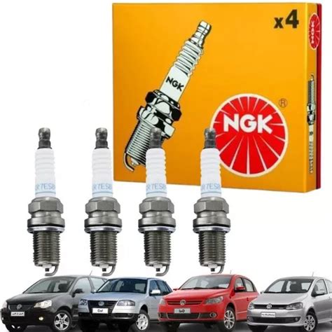 Jogo Kit Velas Igni O Ngk Vw Polo Fox Gol G G G