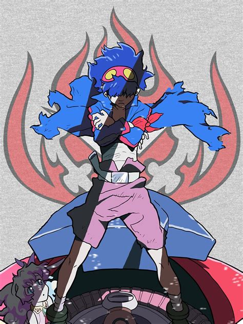 Tengen Toppa Gurren Lagann Simon Lagann W Team Dai Gurren Logo