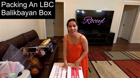 Whats Going In Our Lbc Balikbayan Box Ano Kaya Ang Laman Ng Lbc Box Youtube