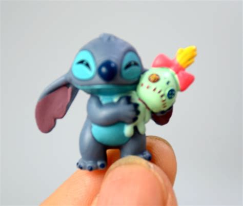 Pcs Set Disney Lilo Stitch Scrump Mini Action Figures Pvc Toys Dolls