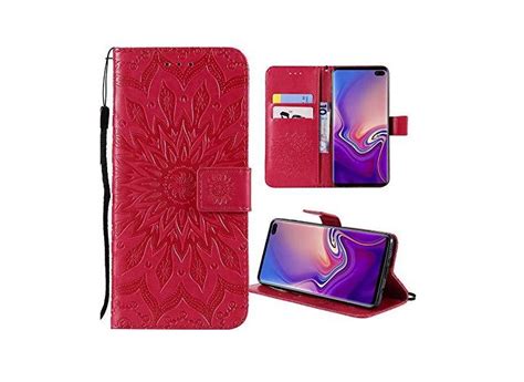 Capa Carteira Para Celular Moto E4 Plus Relevo Em 3D Flor Sol Couro