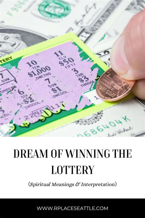 Dream of Winning The Lottery (Spiritual Meanings & Interpretation)