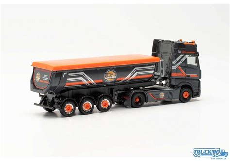 Herpa Jack Janssen Mercedes Benz Actros Gigaspace Round Type