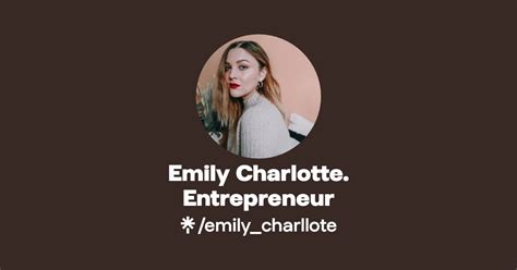 Emily Charlotte Entrepreneur Instagram Linktree