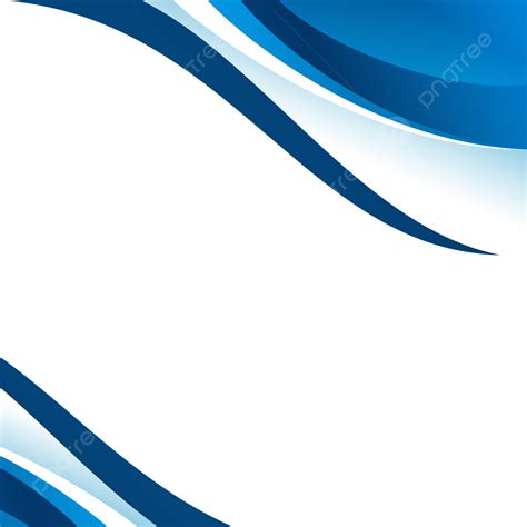 Blue Abstract Wave Vector Design Images Abstract Blue Wave Border