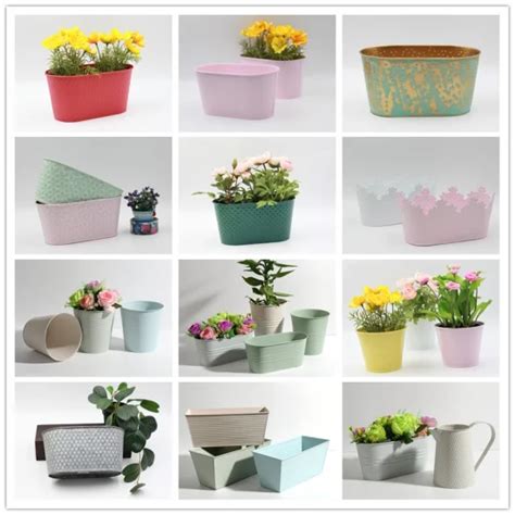 Modern Design Metal Flower Plant Pot for Retail Flower Shop - China ...